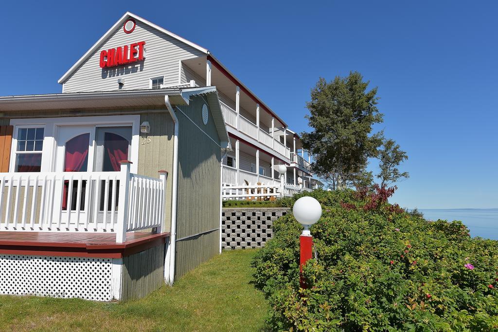Saint-Siméon Motel Et Chalets Bo-Fleuve Evangeline المظهر الخارجي الصورة