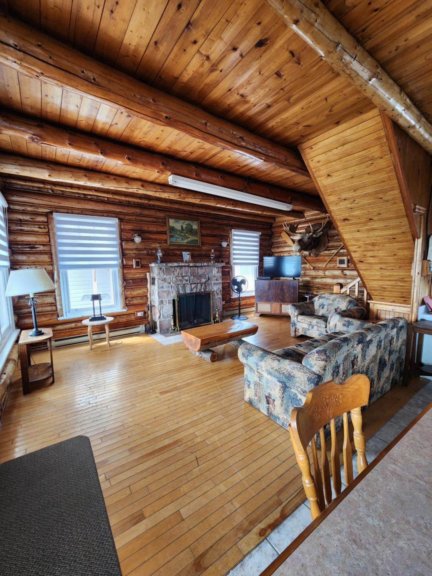 Saint-Siméon Motel Et Chalets Bo-Fleuve Evangeline المظهر الخارجي الصورة